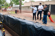 El Rocío se transforma con una obra hidráulica clave para prevenir anegamientos