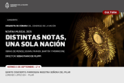 Pilar se llena de música: la Orquesta del Congreso dará un concierto gratuito