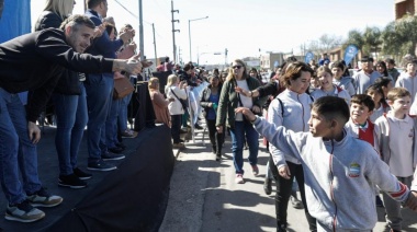 Achával celebró junto a los vecinos, Las Patronales de Villa Rosa