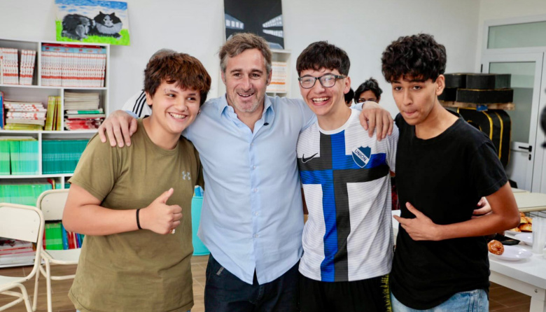 El nuevo edificio de la Secundaria N°36 fue escenario del cierre del ciclo lectivo