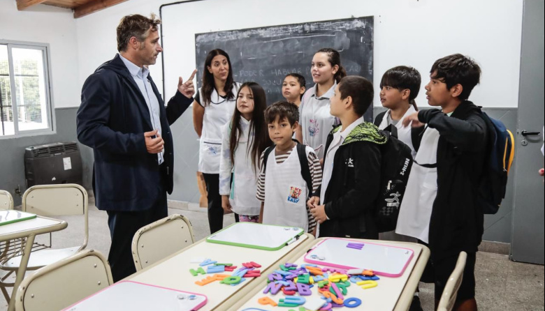 Inicio de clases en Pilar: estudiantes volvieron a las aulas