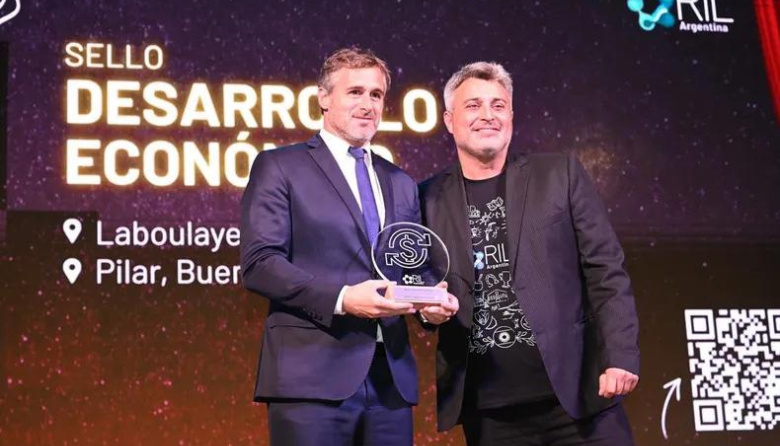 Pilar fue premiado en Rosario por sus avances en tecnología