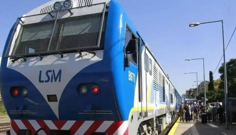 Adjudican repuestos para el tren San Martín que llega a Pilar