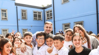 Se amplía el edificio de la primaria 44 y la secundaria 15 de Los Cachorros