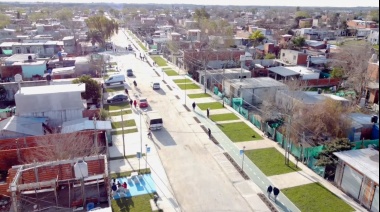 Achával inauguró la obra del Canal Agustoni, una obra histórica para Tribarrial