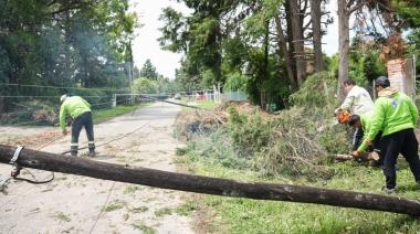 Pilar: El Municipio continua trabajando en el barrio Santa María