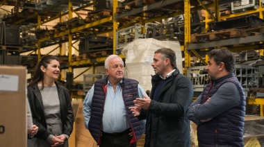 Achával en el Parque Industrial de Moreno: “La producción genera empleo y mejora la calidad de vida de las familias”