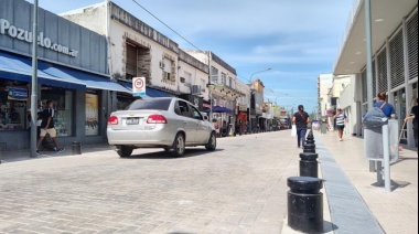 Tras casi dos décadas, la peatonal Rivadavia volvió a abrir al tránsito vehicular en Pilar