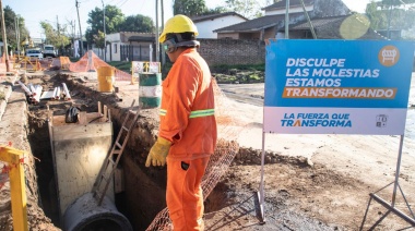 El Municipio inició una importante obra hidráulica para Pilar Centro