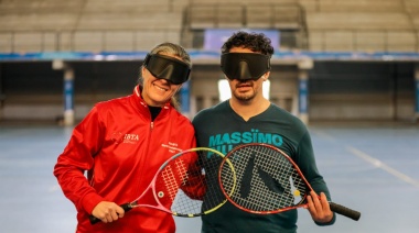 Pilar fue sede de la 1° Copa Fundación Paradeportes de tenis para ciegos