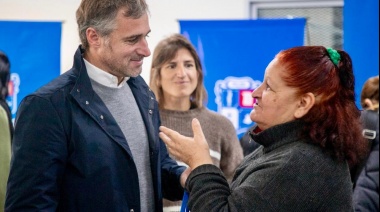 Achával acompañó el operativo de inclusión en el Club Municipal Tribarrial