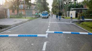 Nuevos asfaltos en Villa Rosa para mejorar la circulación y la vida de los vecinos