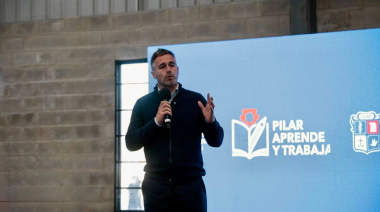 Achával lanzó el programa Pilar Aprende y Trabaja