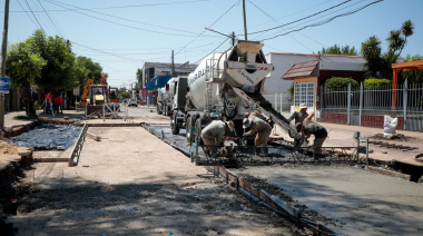 El Municipio avanza con mejoras en calles y paradas de colectivos de Derqui