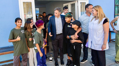 Miles de estudiantes volvieron a las aulas en Pilar con escuelas renovadas