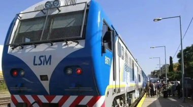 Adjudican repuestos para el tren San Martín que llega a Pilar