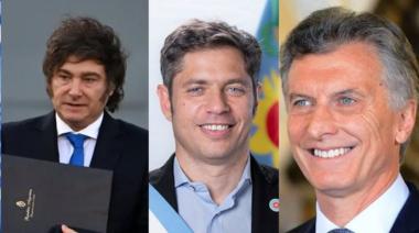 Kicillof supera a Milei en tres escenarios, pero sin Macri la ventaja se achica