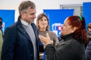 Achával acompañó el operativo de inclusión en el Club Municipal Tribarrial