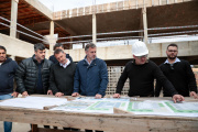 Avanza la construcción del nuevo edificio de la Secundaria N°25 en Pinazo