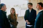 Construyen nuevas aulas en la Secundaria 40 de Manuel Alberti
