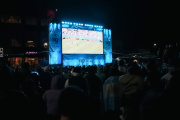 El Paseo del Centro fue nuevamente el escenario perfecto para alentar a la selección