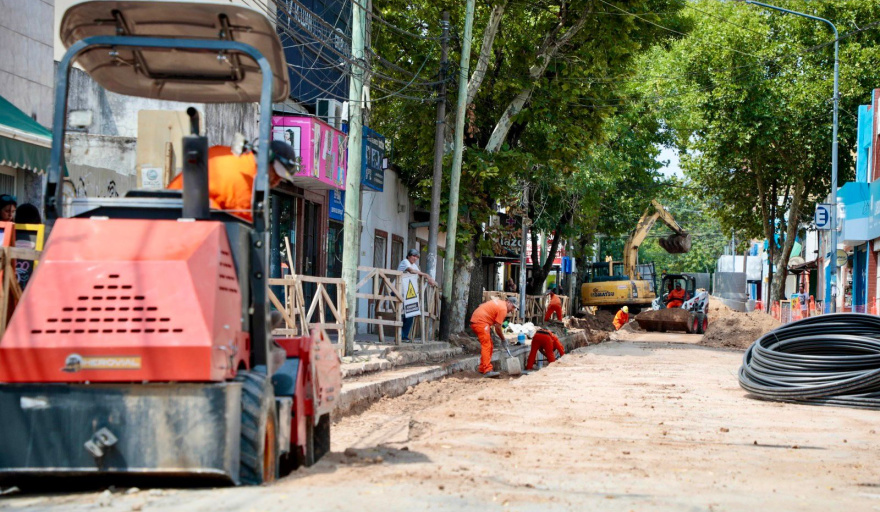 El plan hidráulico integral sigue avanzando para mejorar el centro del distrito
