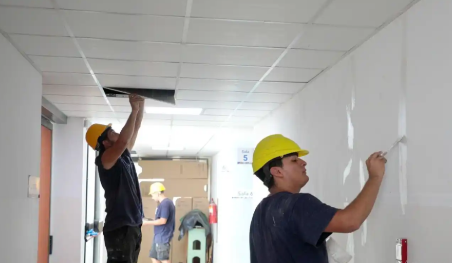 El Municipio pone en marcha un plan de obras en las escuelas de cara al inicio del ciclo lectivo